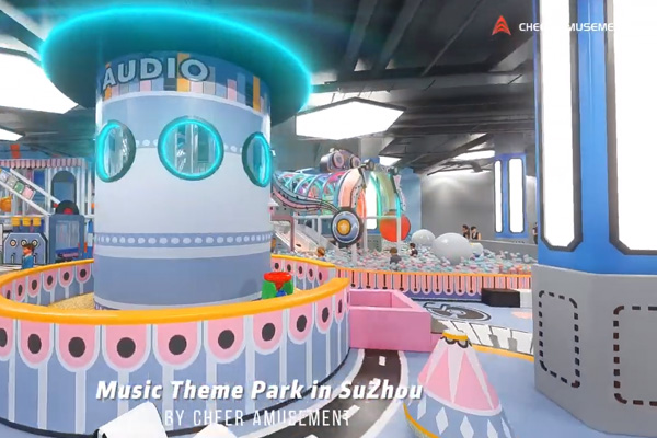苏州龙湖音乐主题儿童乐园空间设计